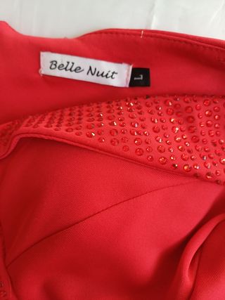 VESTIDO FIESTA ROJO