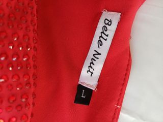VESTIDO FIESTA ROJO