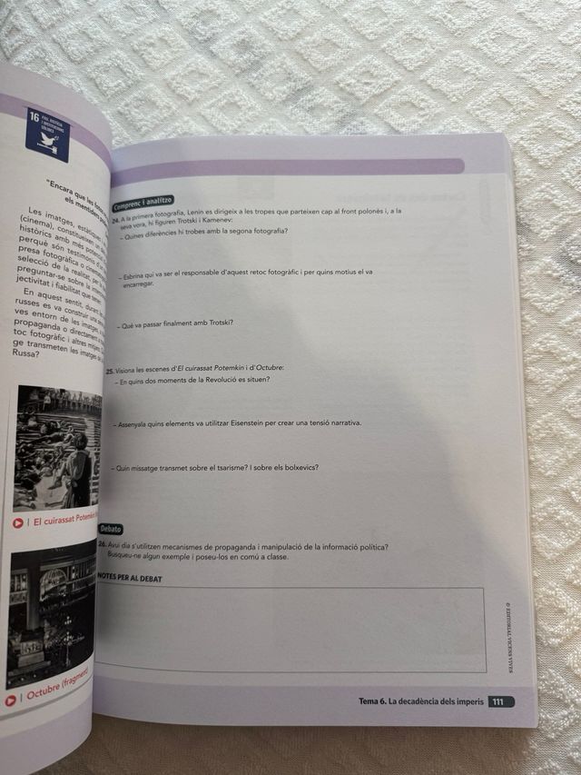 Història del món contemporani quadern d’activitat