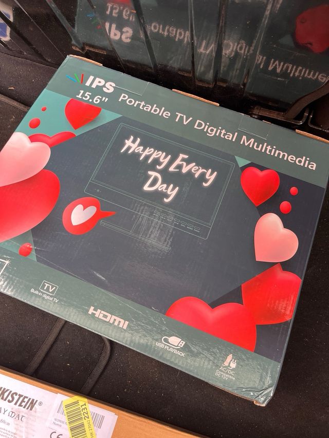 Tv portatil a bateria digital IPS NUEVA