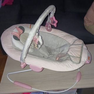 Hamaca para bebe de minnie mouse