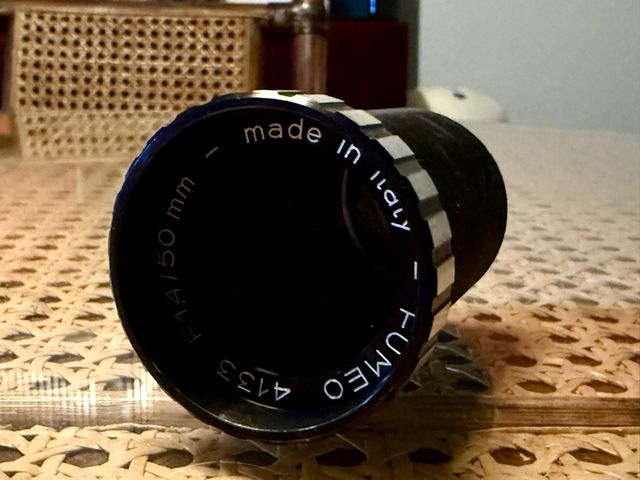 Objetivo proyección 16mm FUMEO 1.4 50mm