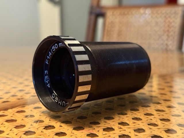 Objetivo proyección 16mm FUMEO 1.4 50mm