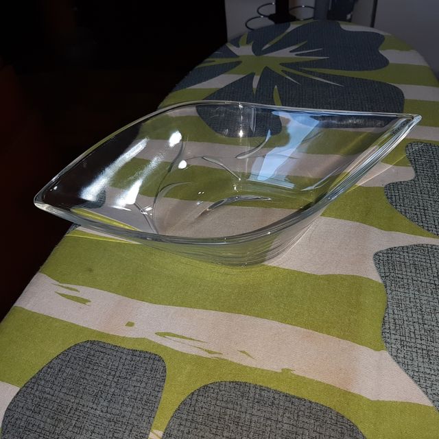 Centrotavola in vetro vintage