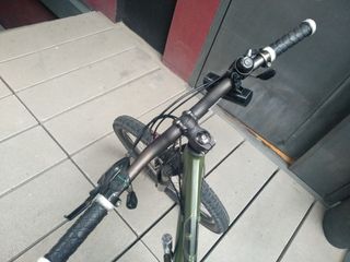 Bicicleta descenso enduro