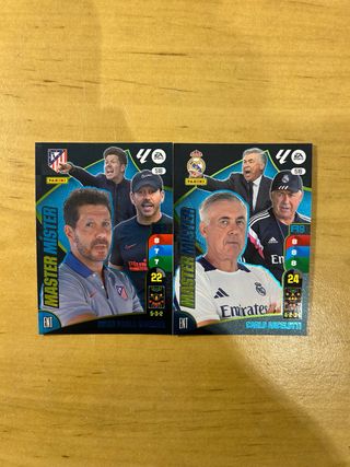 2 CROMOS MASTER MISTER ADRENALYN XL 2024/25 PANINI