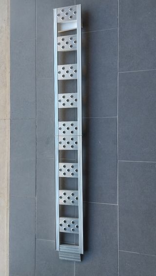 Rampa Carregamento Moto aluminio