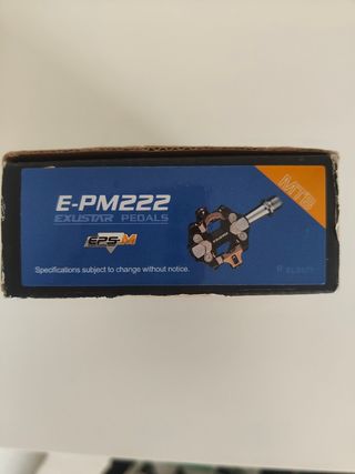 Pedales MTB Exustar EPM222