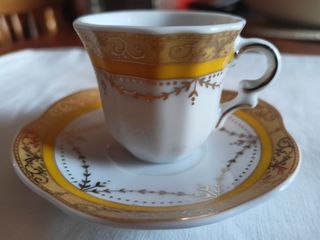 Tazzine in ceramica Venezia Gold mignon 