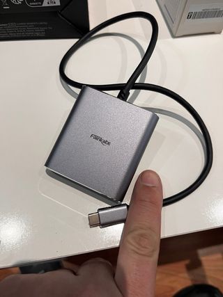 Fairikate split usb c 2 monitores