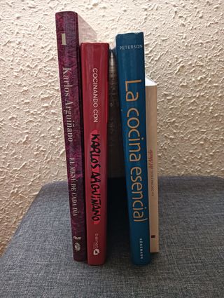 4 libros de cocina