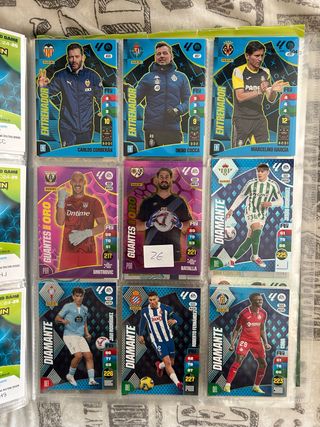 CROMOS ESPECIALES ACTUALIZACION ADRENALYN 2024/25