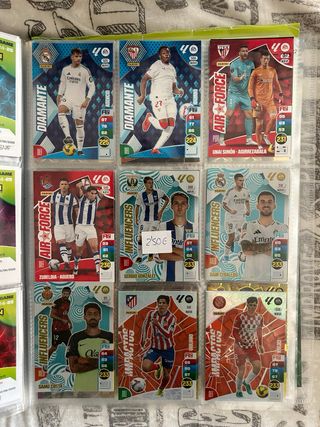 CROMOS ESPECIALES ACTUALIZACION ADRENALYN 2024/25
