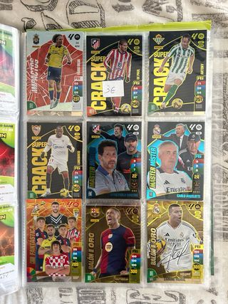 CROMOS ESPECIALES ACTUALIZACION ADRENALYN 2024/25