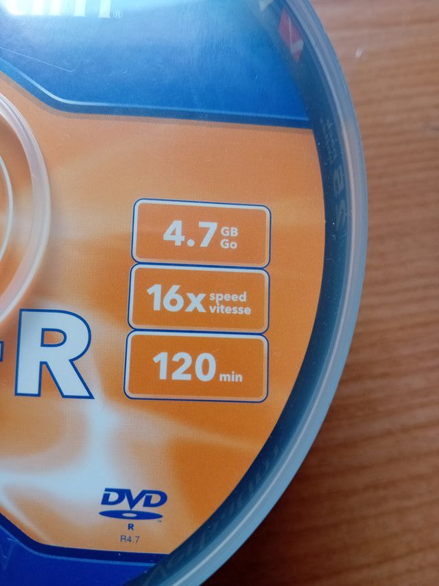 Verbatim DVD, DVD-R 4,7 GB 120 min 16x
