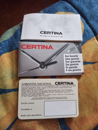 🇨🇭CAJA CERTINA QUARTZ🇨🇭