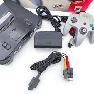 Nintendo 64 N64 Console Gig Con Controller Scatola