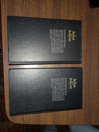 Libros El señor de los Anillos I y II