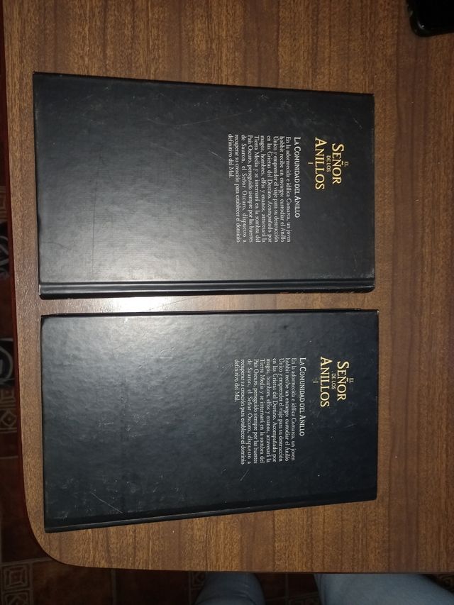 Libros El señor de los Anillos I y II