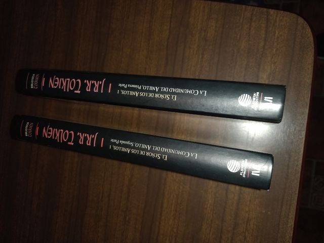 Libros El señor de los Anillos I y II