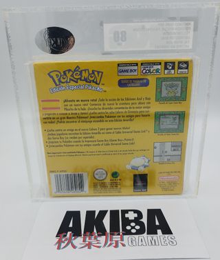Game Boy - Pokemon Amarillo Gradeado 80