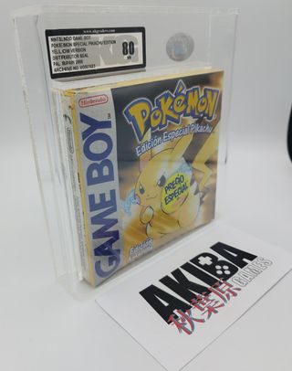 Game Boy - Pokemon Amarillo Gradeado 80