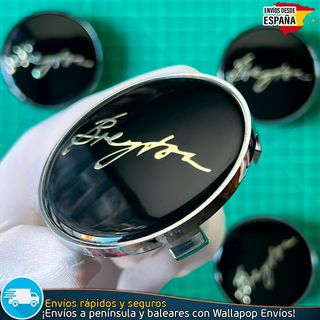 X4 Tapacubos Breyton 68mm Cubrebujes Tapas Llantas