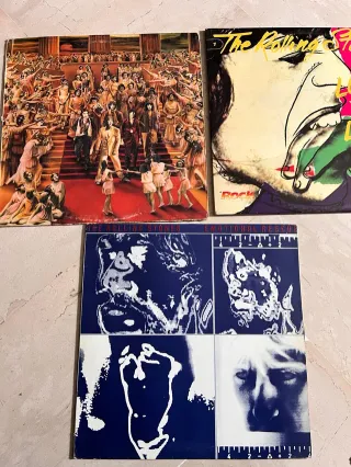 collezione di dischi vinili vari