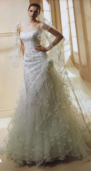 Vestido novia firma La Sposa T42 