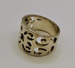 Promoción!! ANILLO TOUS PLATA 925 OSO CENTRAL 