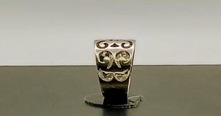 Promoción!! ANILLO TOUS PLATA 925 OSO CENTRAL 