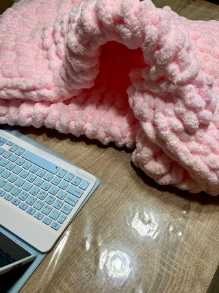 Manta XXL de chenilla