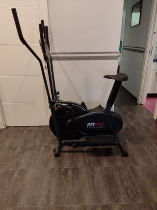 Elíptica y bicicleta 