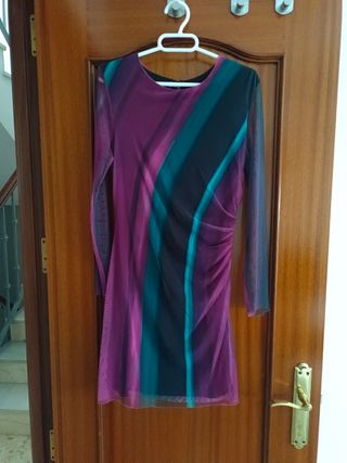 Vestido multicolor