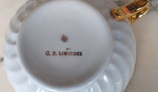 Vajilla para cafe/te Limoges