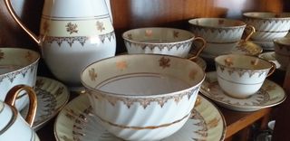 Vajilla para cafe/te Limoges