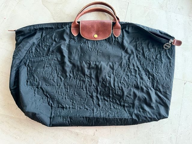 Bolso negro grande Longchamp