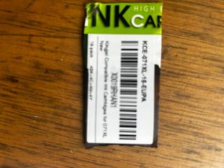 Tinta  impresora epson 071XL / 12 cartuchos 