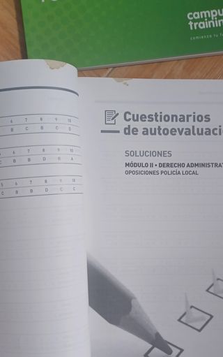 Pack de libros Oposicion Policía Local