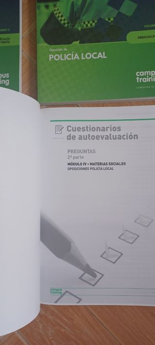 Pack de libros Oposicion Policía Local