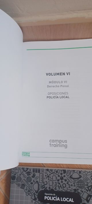 Pack de libros Oposicion Policía Local