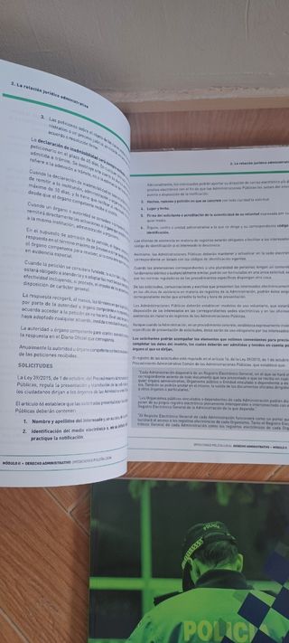 Pack de libros Oposicion Policía Local