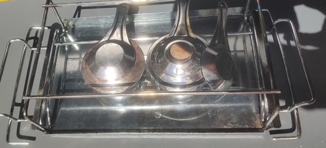 Raclette-Grill con piedra natural