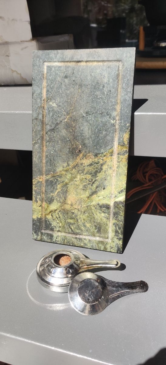 Raclette-Grill con piedra natural