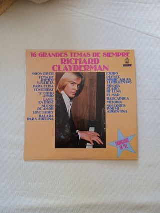 Vinilo Richard clayderman