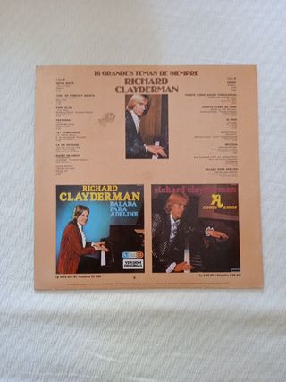 Vinilo Richard clayderman