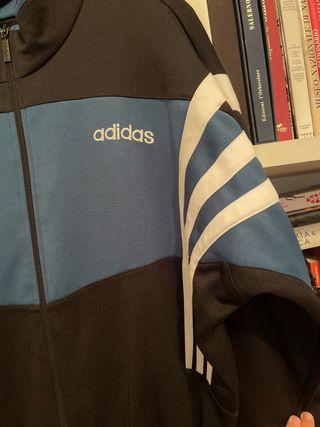 Adidas vintage 90s full jump suit L rave sport ddr