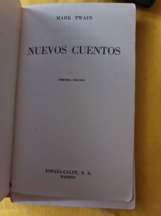 Nuevos cuentos