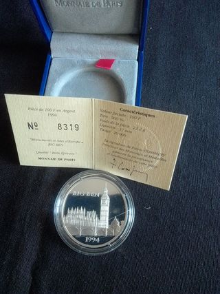 MONEDA DE PLATA DE PARIS.