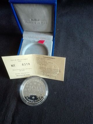 MONEDA DE PLATA DE PARIS.